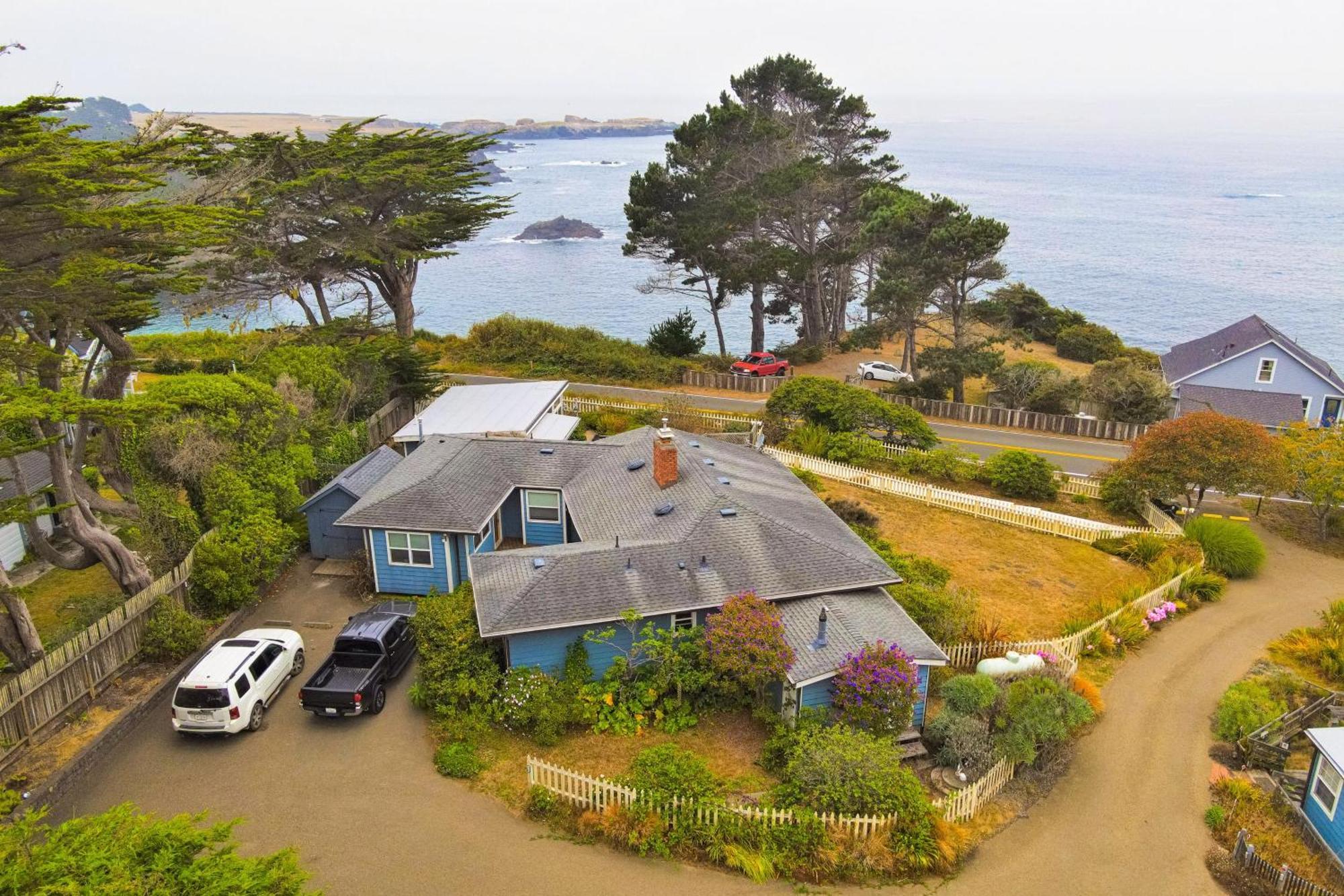 门多西诺Headland Cove Retreat别墅 客房 照片